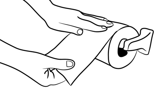 How To Wipe Your Butt: Figure 3-1